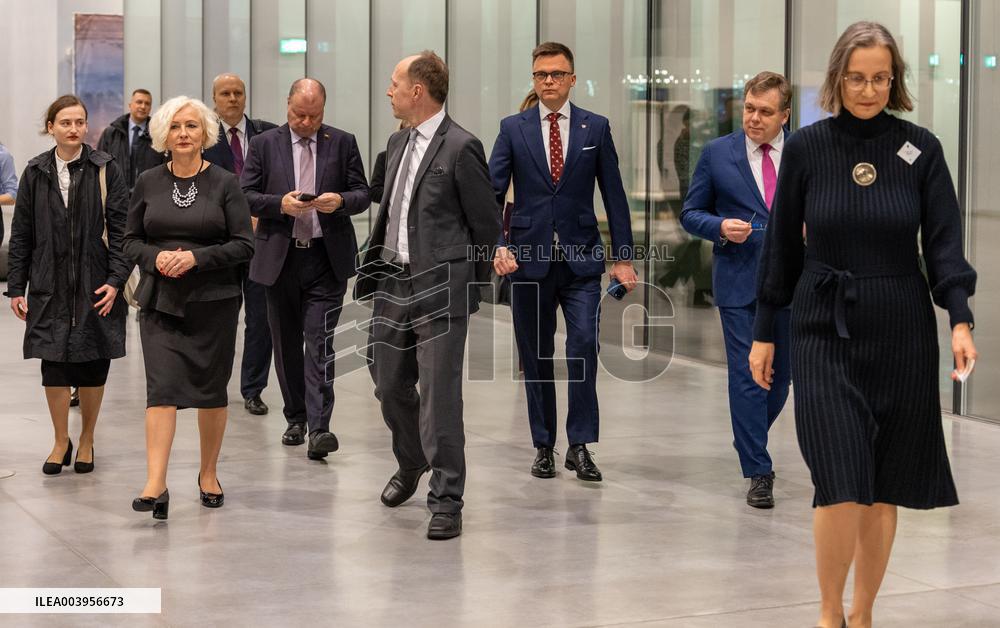 Speakers of parliaments of six countries meet in Tartu