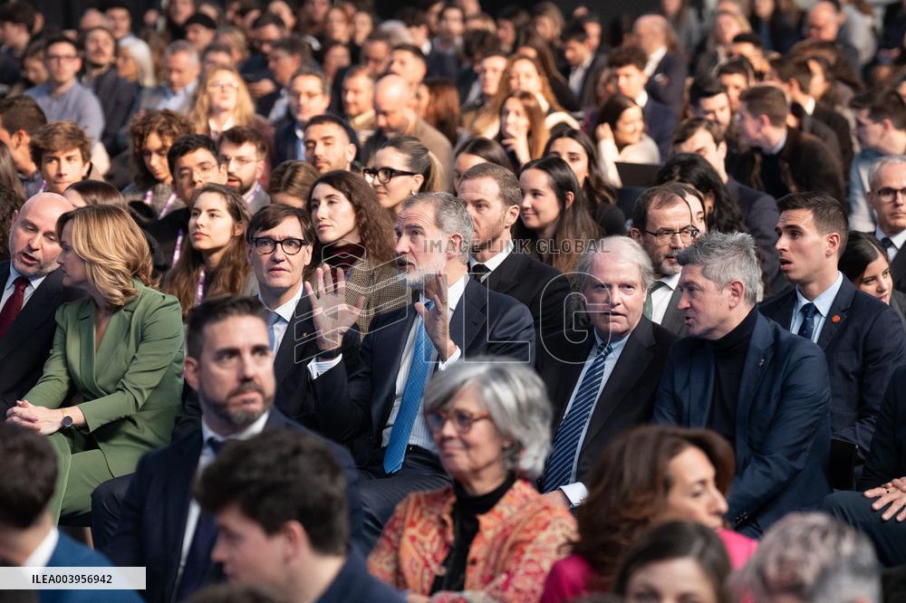 King Felipe AtPrincess Of Girona Social Awards - Barcelona