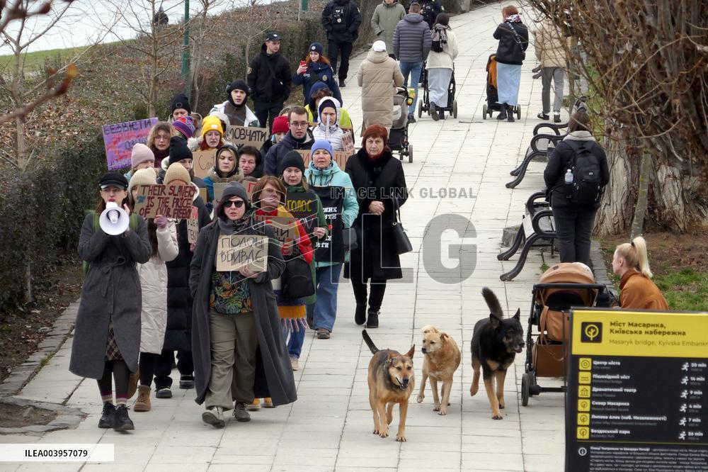 Azov in Captivity rally in Uzhhorod