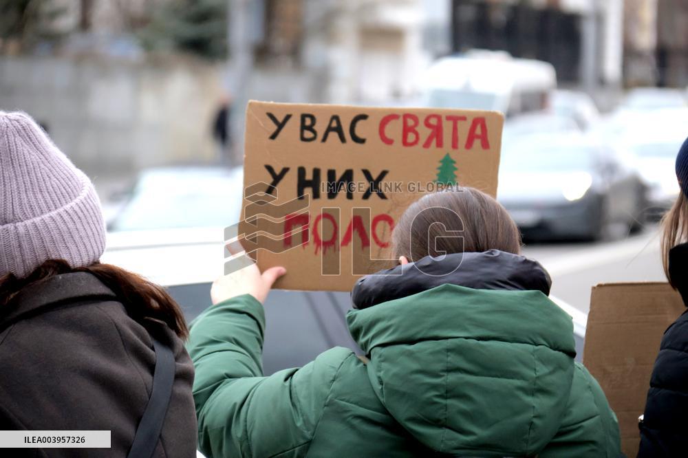 Dont Be Silent! Captivity Kills rally in Kyiv