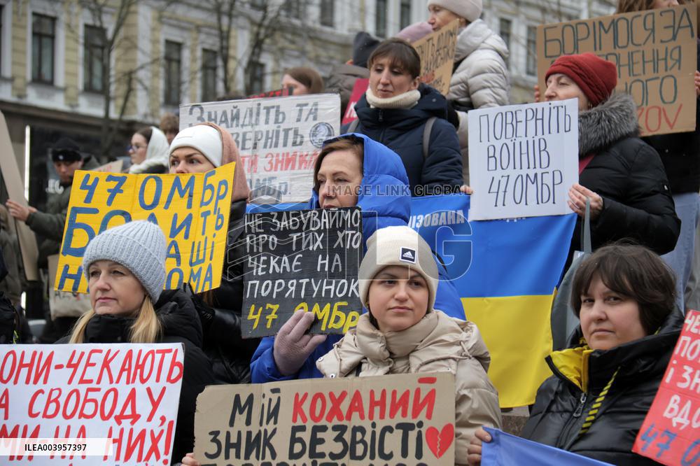 Dont Be Silent! Captivity Kills rally in Kyiv