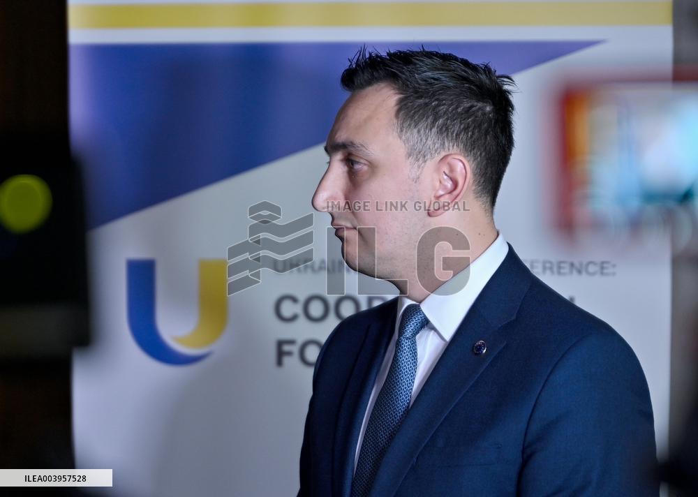 Briefing of Ukrainian Culture Minister Mykola Tochytskyi and European Commissioner Glenn Micallef in Kyiv