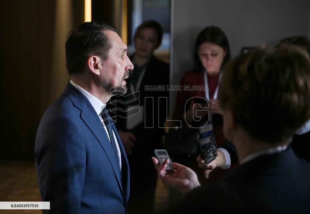 Briefing of Ukrainian Culture Minister Mykola Tochytskyi and European Commissioner Glenn Micallef in Kyiv