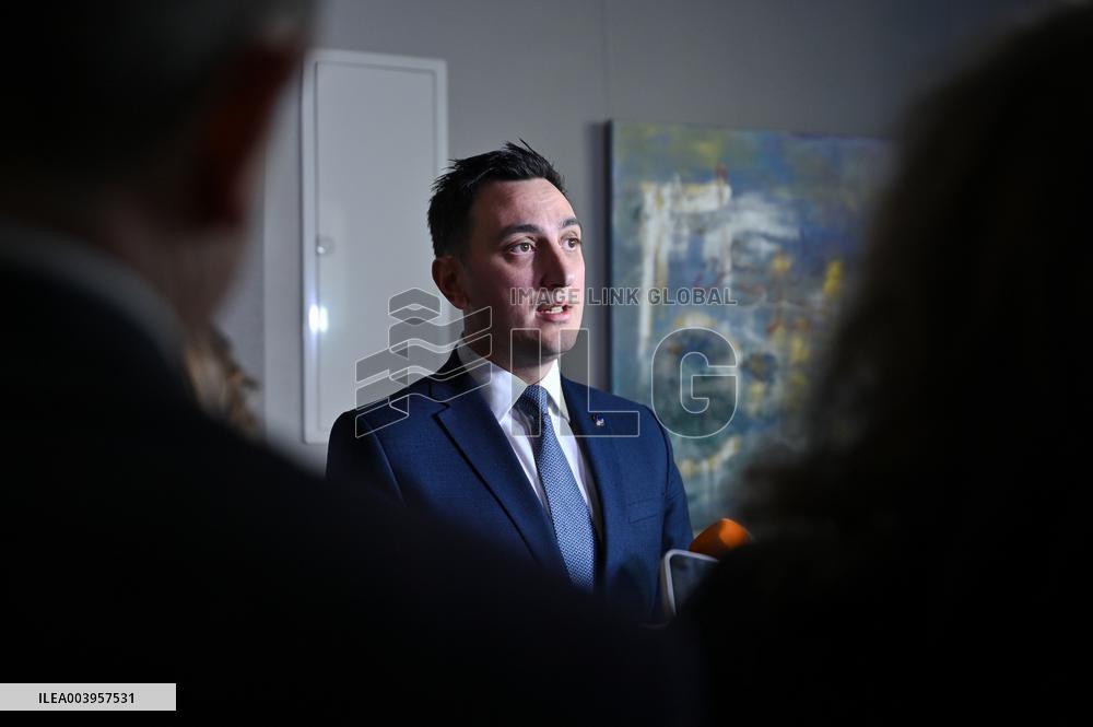 Briefing of Ukrainian Culture Minister Mykola Tochytskyi and European Commissioner Glenn Micallef in Kyiv