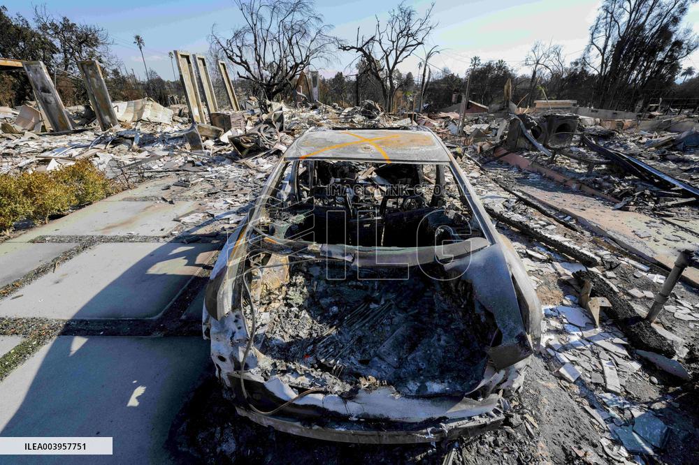 California Wildfire January 17