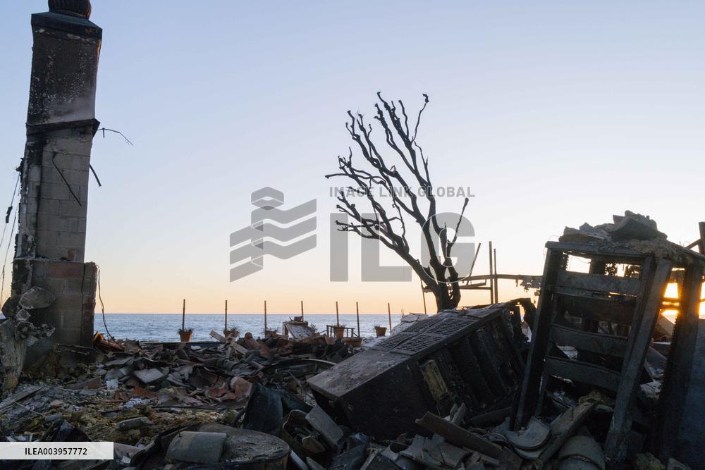 California Wildfire January 12