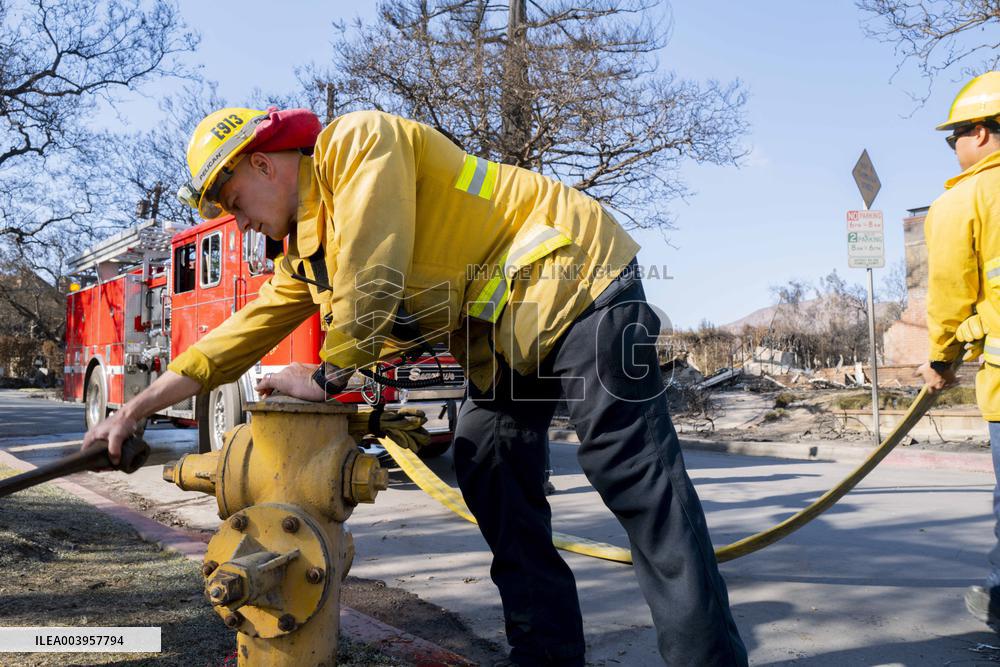 California Wildfire January 17
