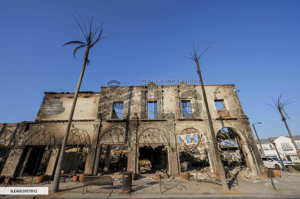 California Wildfire January 17