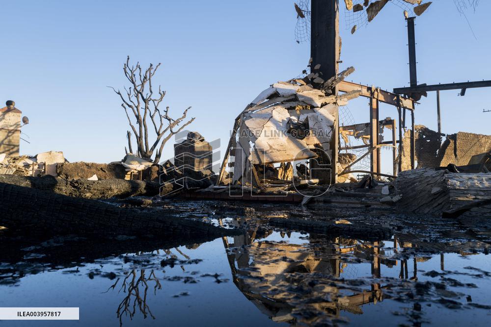 California Wildfire January 12