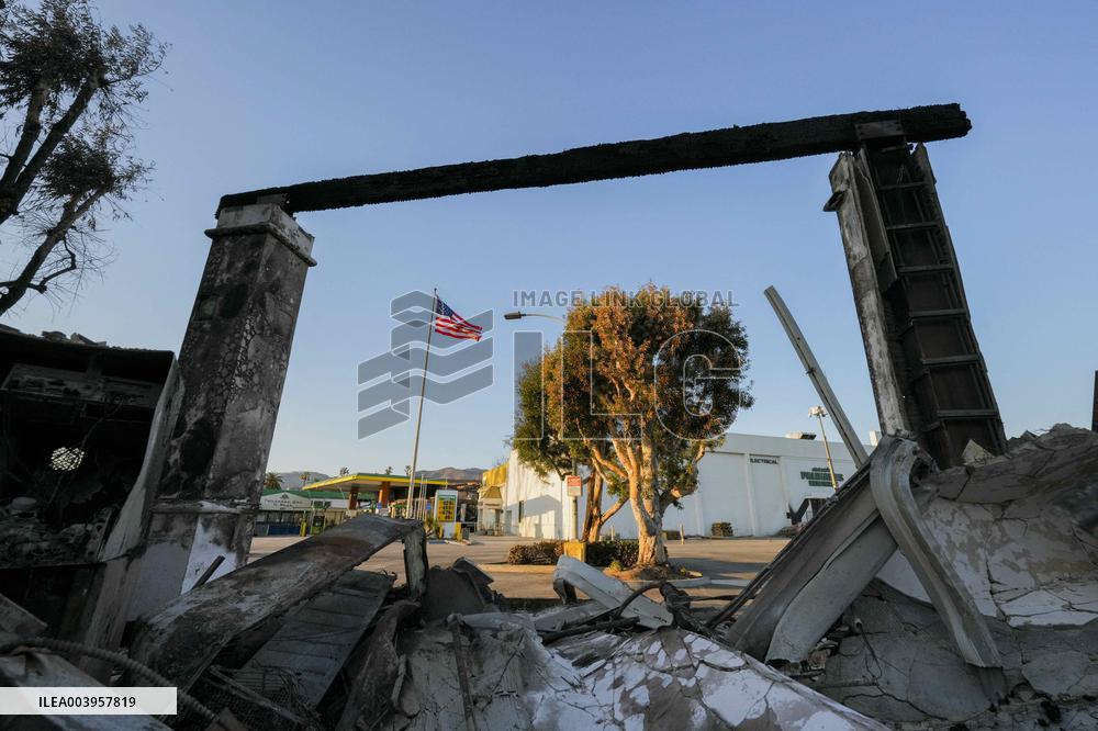 California Wildfire January 17