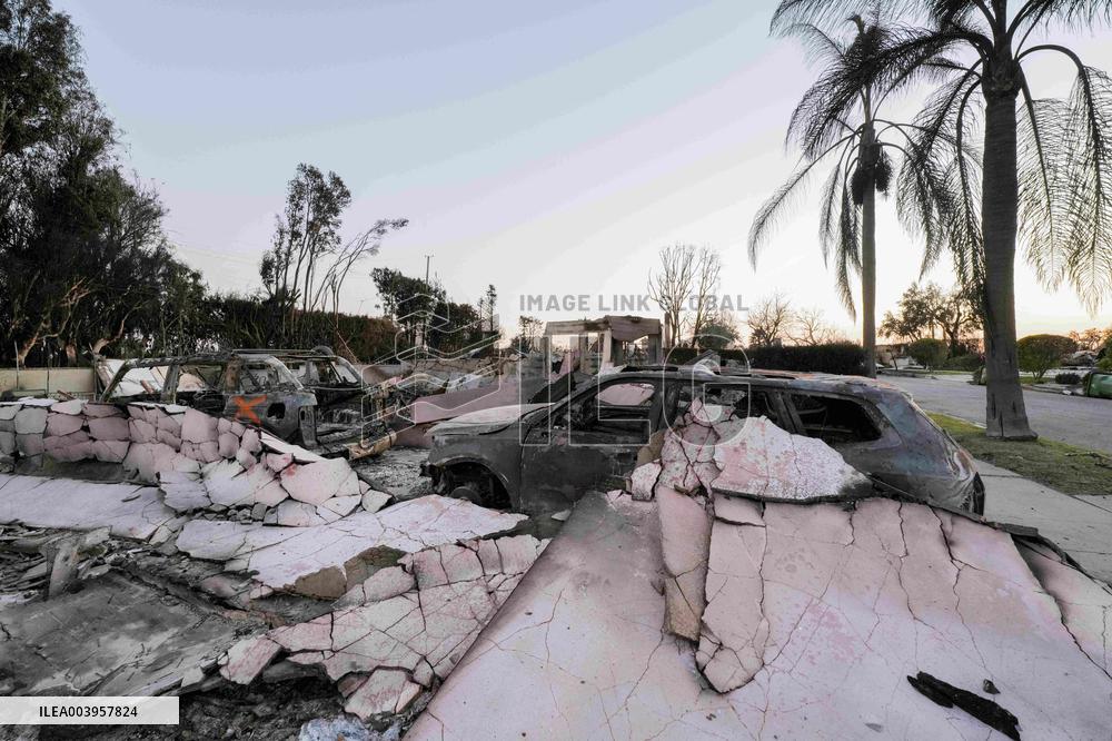 California Wildfire January 17