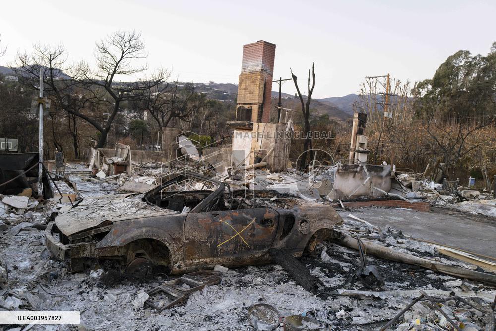 California Wildfire January 17