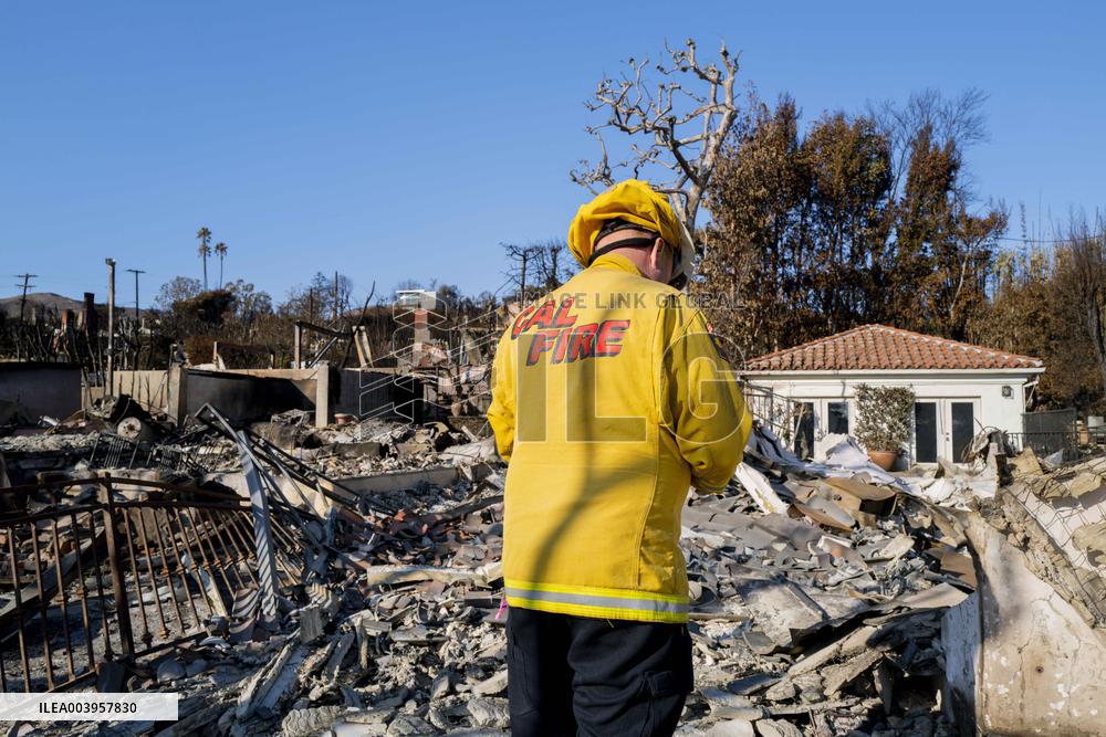 California Wildfire January 17
