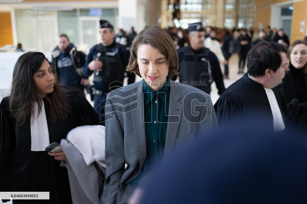 Trial of Christophe Ruggia accused of sexually assaulting Adele Haenel - Paris RL