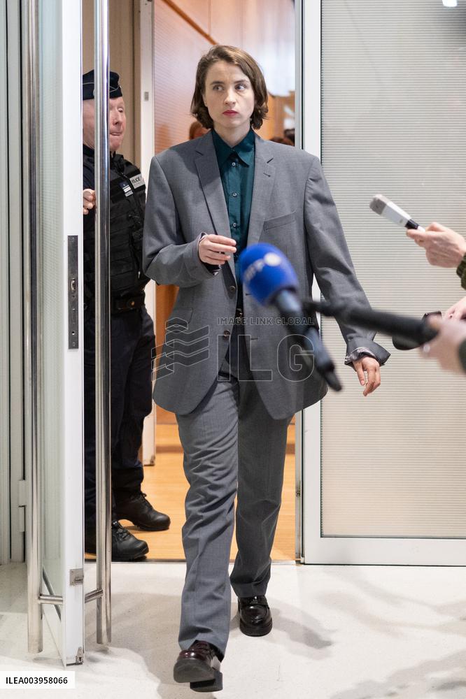 Trial of Christophe Ruggia accused of sexually assaulting Adele Haenel - Paris RL