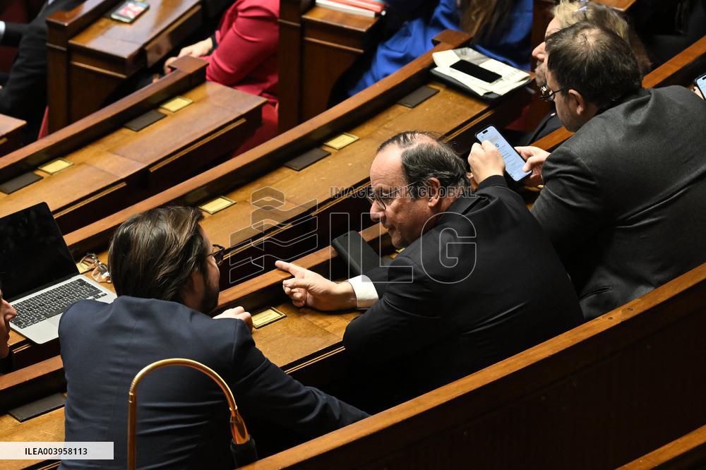 Session on 2025 Finance Bill and Social Security Budget - Paris