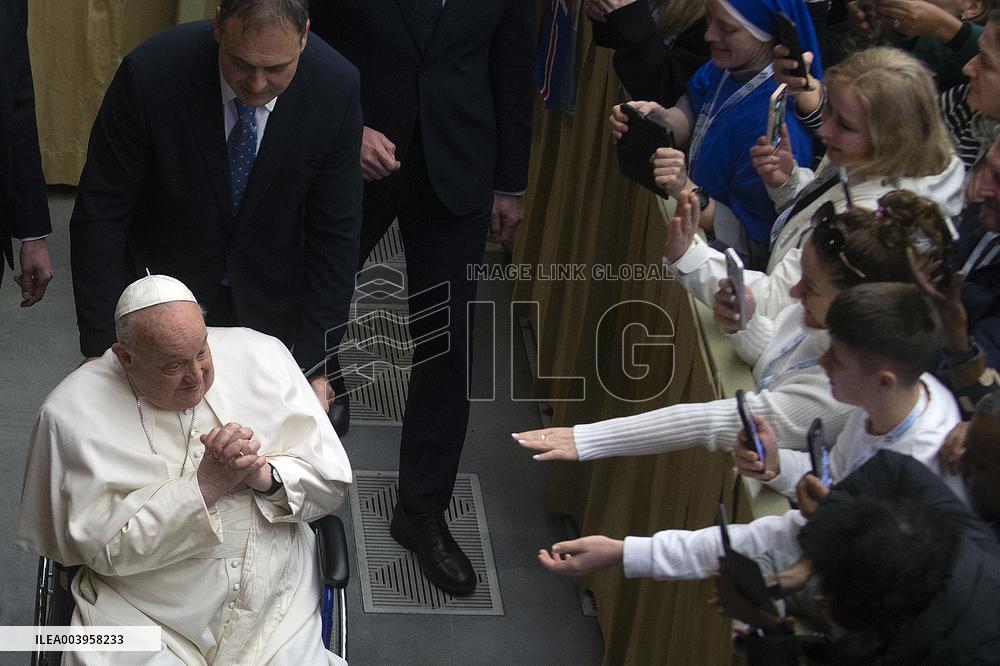 Pope Francis At Scandinavian Episcopal Conference Audience - Vatican