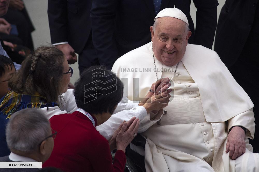 Pope Francis At Scandinavian Episcopal Conference Audience - Vatican