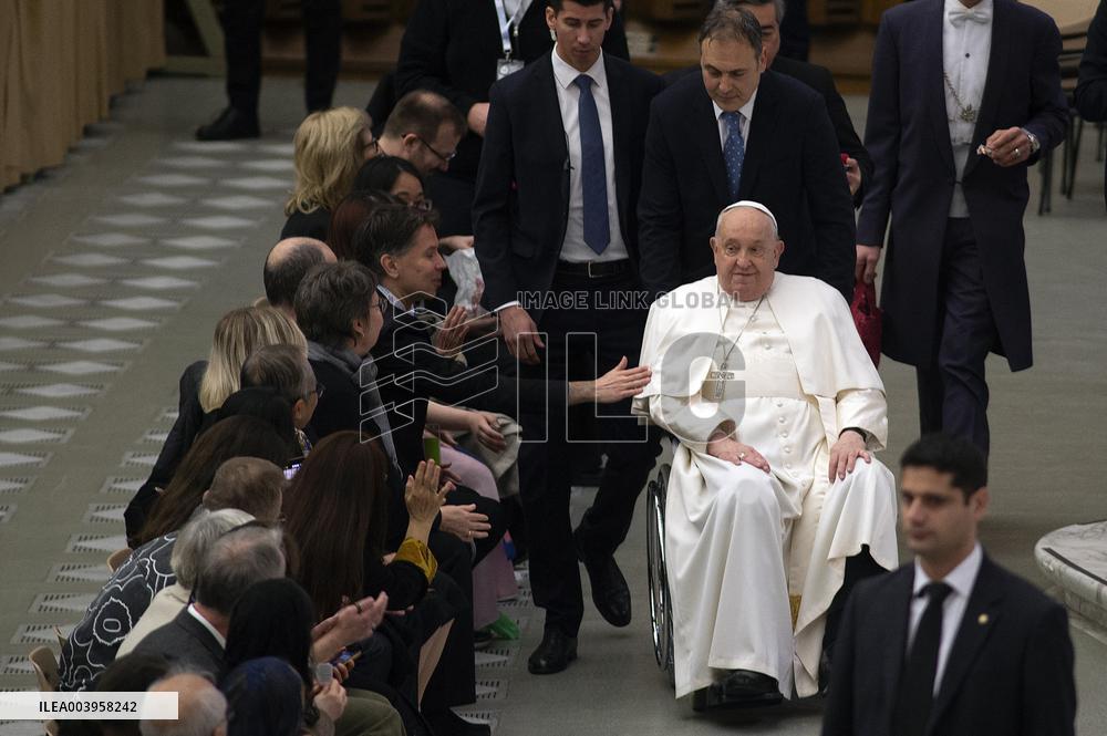 Pope Francis At Scandinavian Episcopal Conference Audience - Vatican