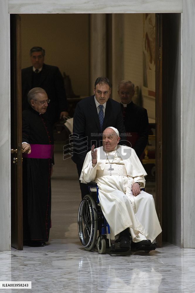 Pope Francis At Scandinavian Episcopal Conference Audience - Vatican