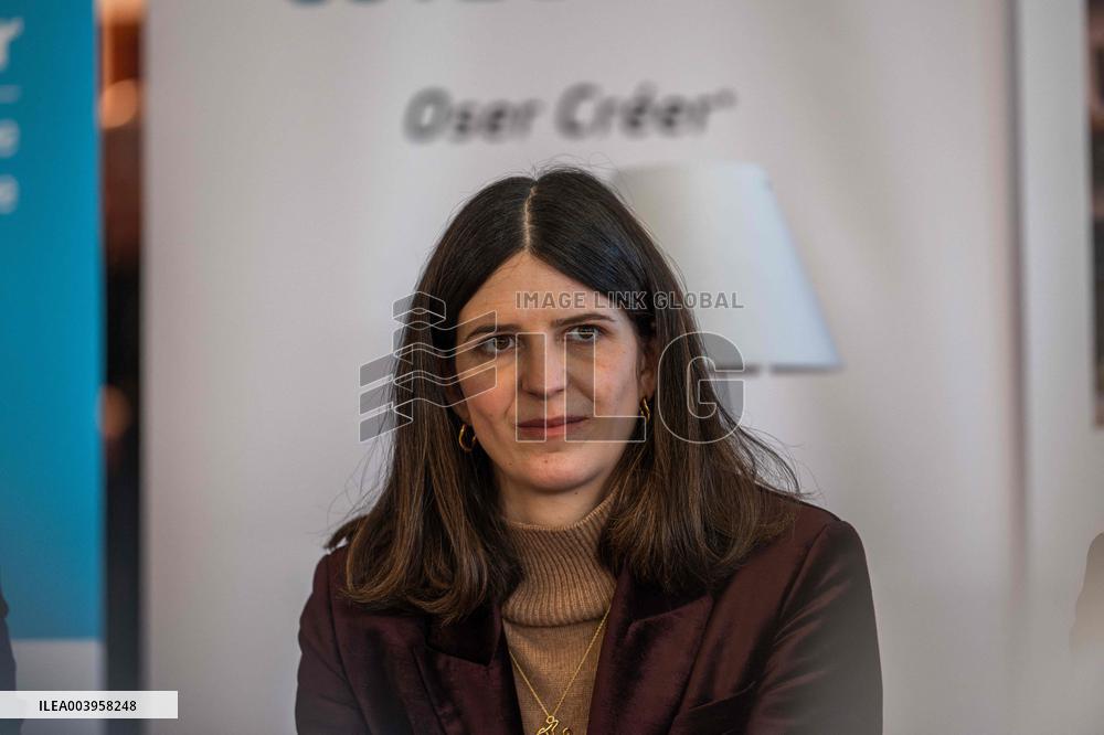 Calara Chappaz Visits House of Artificial Intelligence In Biot