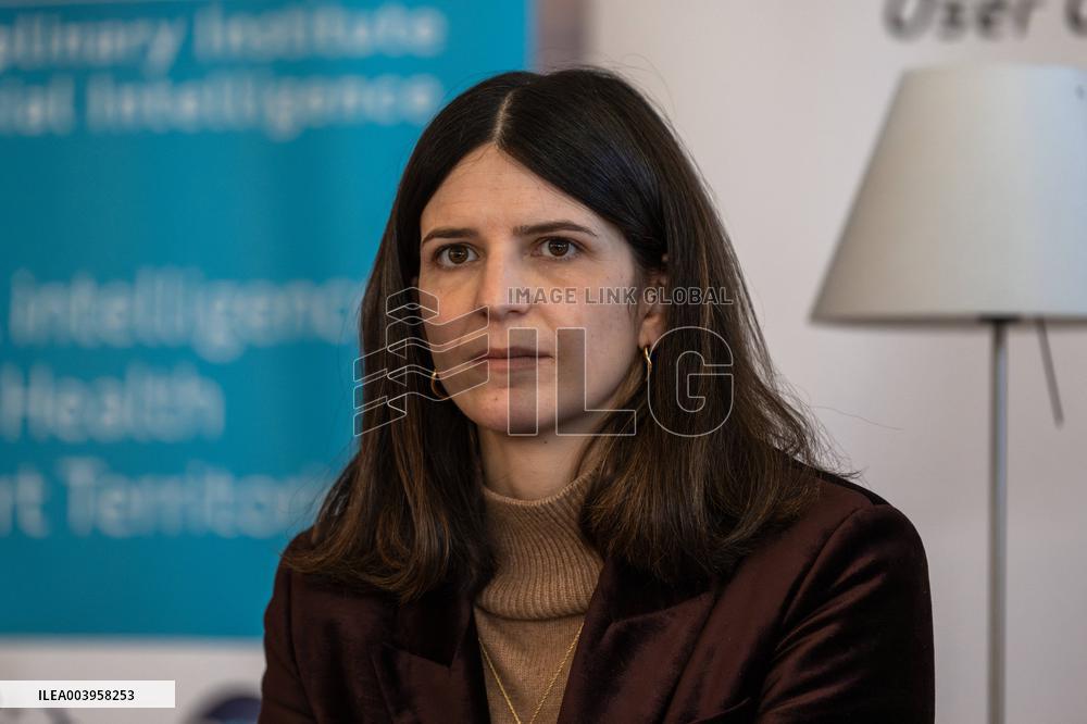 Calara Chappaz Visits House of Artificial Intelligence In Biot