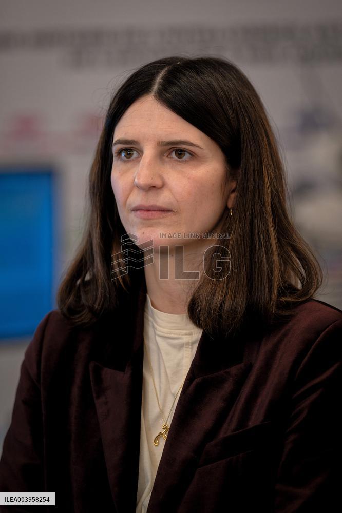 Calara Chappaz Visits House of Artificial Intelligence In Biot