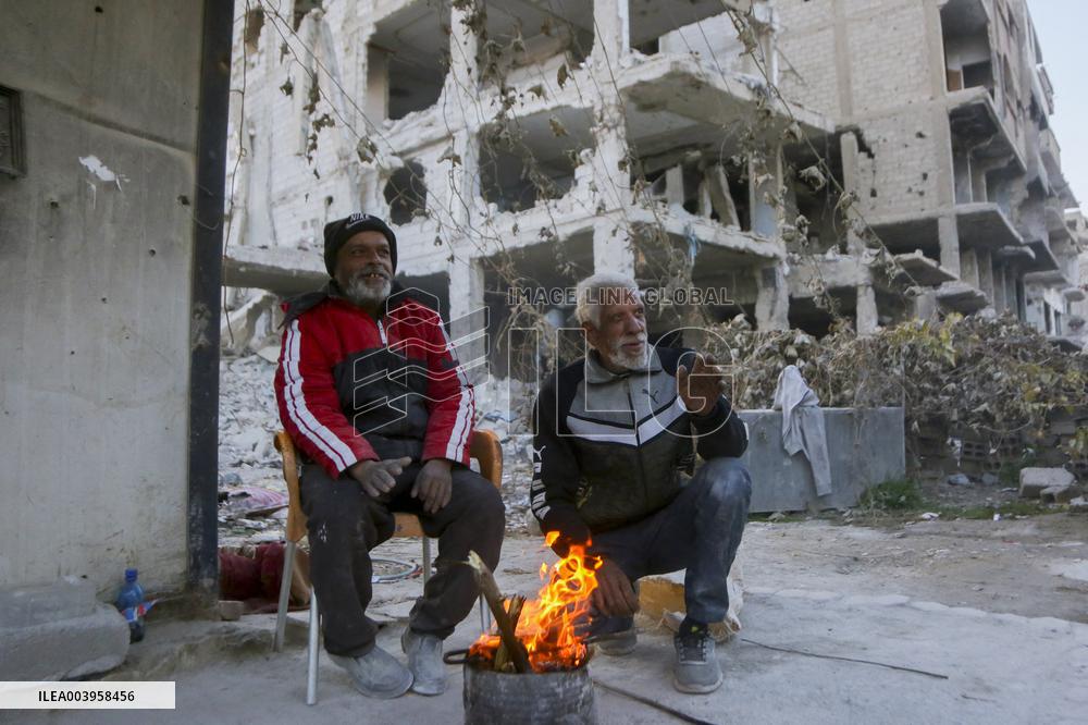 The Yarmouk, Syria's Largest Palestinian Refugee Camp Lies In Ruins