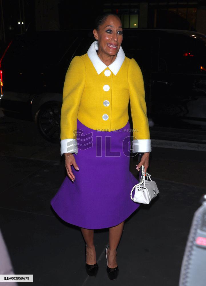 Celebs At Marc Jacobs Fashion Show - NYC