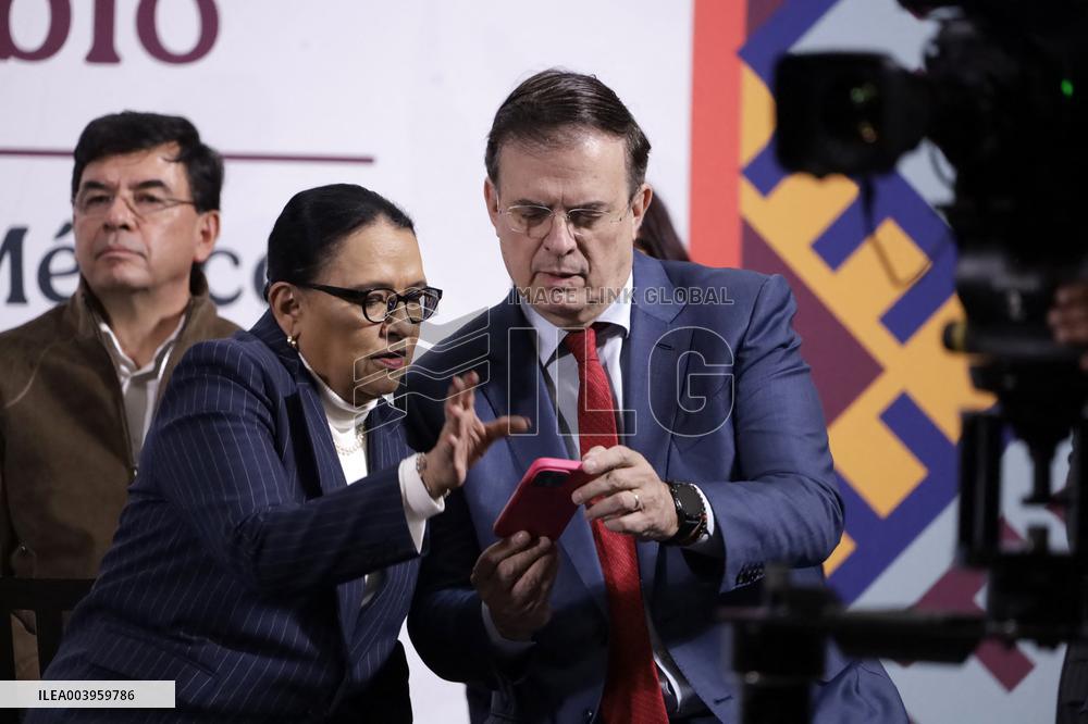 Claudia Sheinbaum Briefing Conference - Mexico