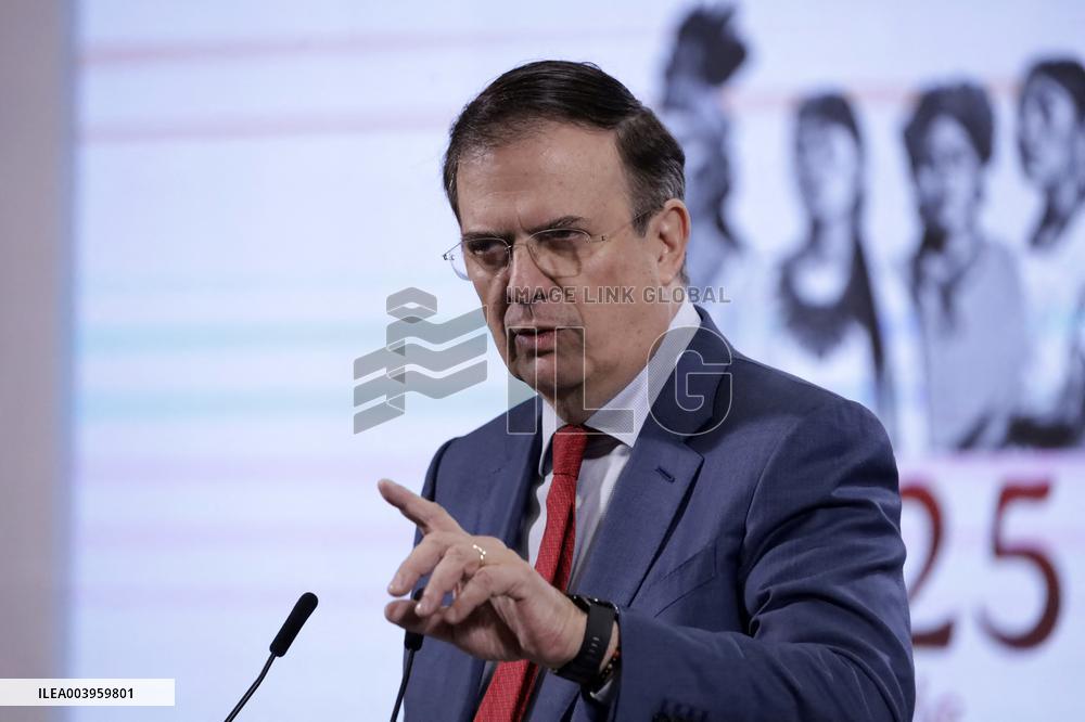 Claudia Sheinbaum Briefing Conference - Mexico