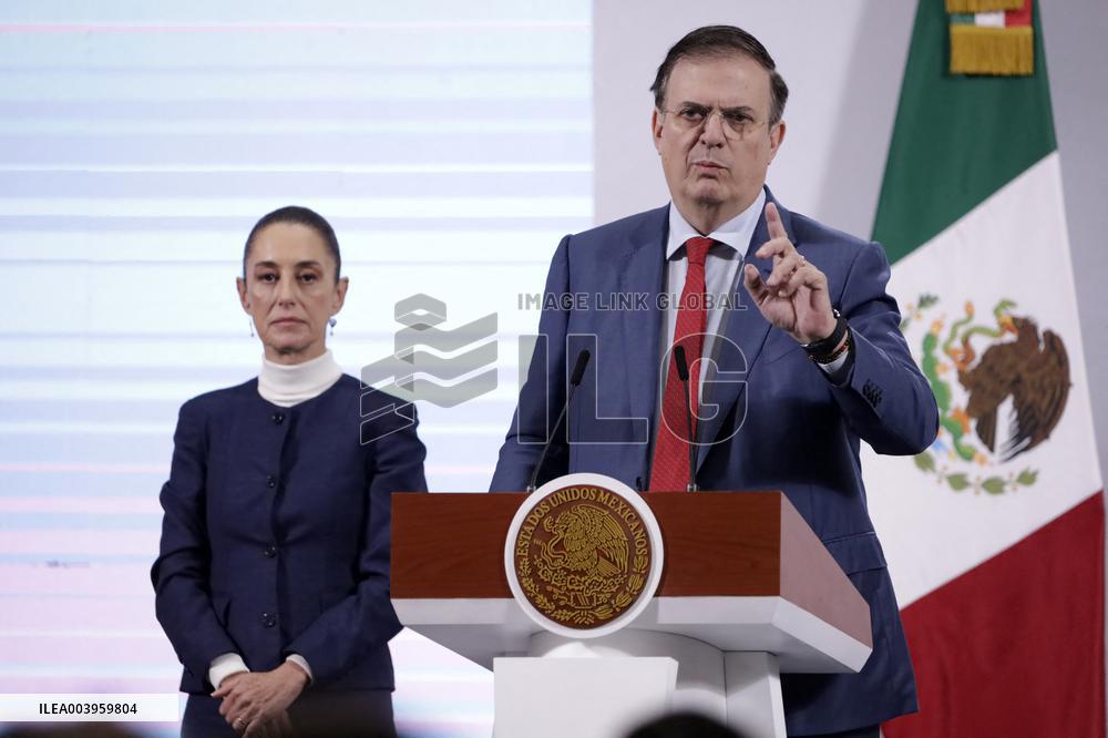 Claudia Sheinbaum Briefing Conference - Mexico