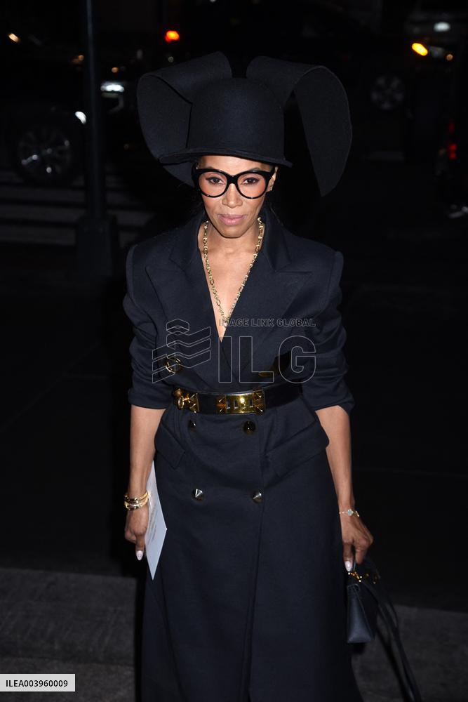 Celebs At Marc Jacobs Fashion Show - NYC