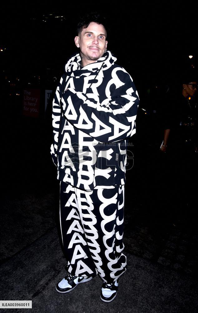 Celebs At Marc Jacobs Fashion Show - NYC