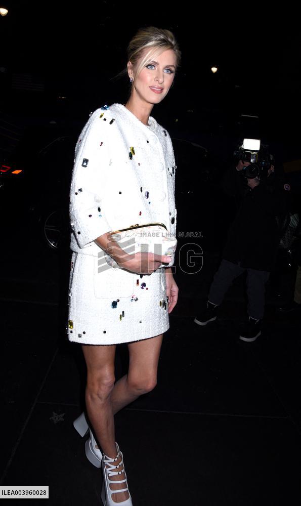Celebs At Marc Jacobs Fashion Show - NYC
