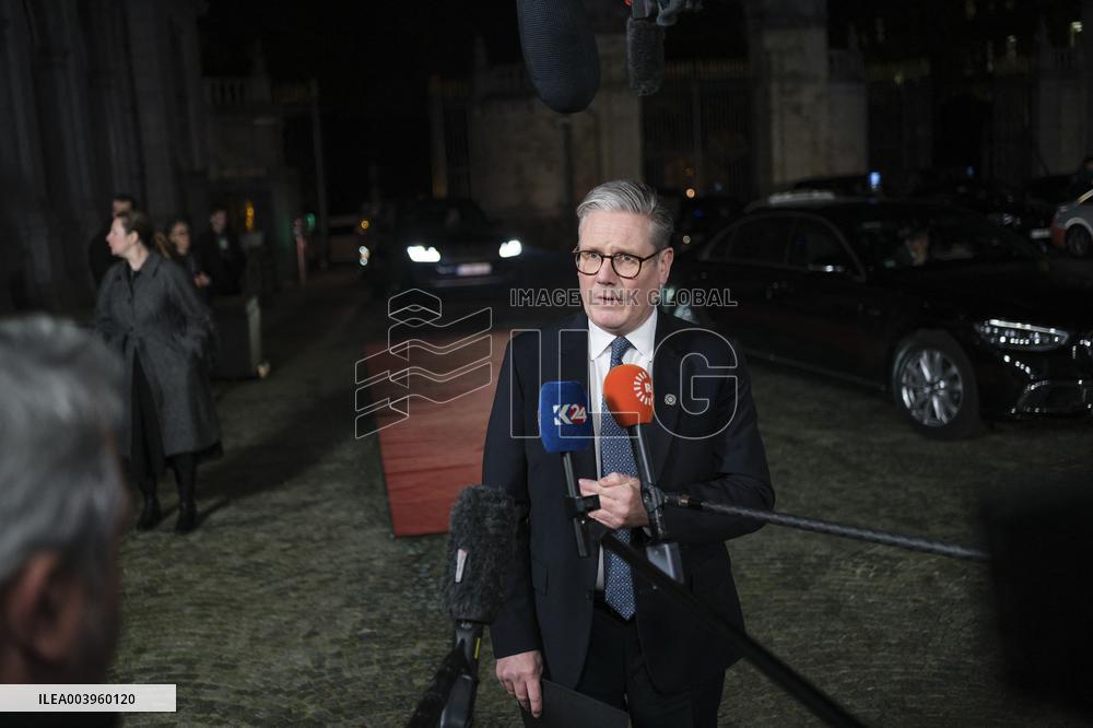 Keir Starmer At EU Summit - Brussels