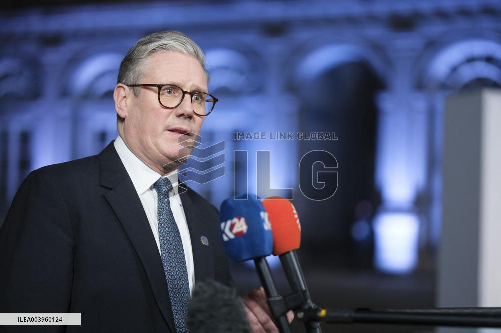 Keir Starmer At EU Summit - Brussels