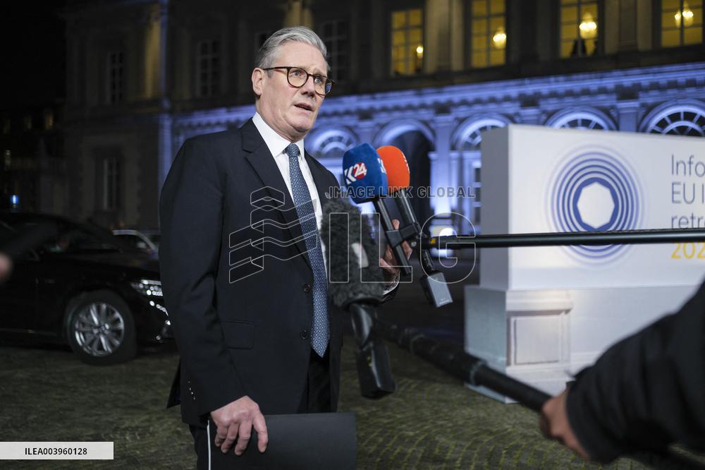 Keir Starmer At EU Summit - Brussels