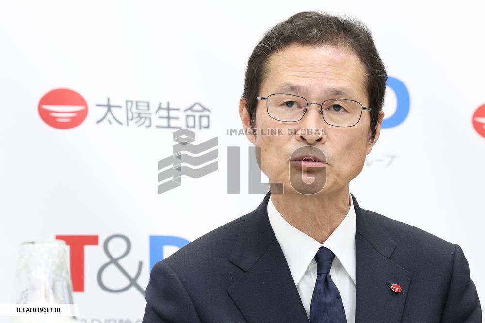 Taiyo Life Insurance President Change Press Conference