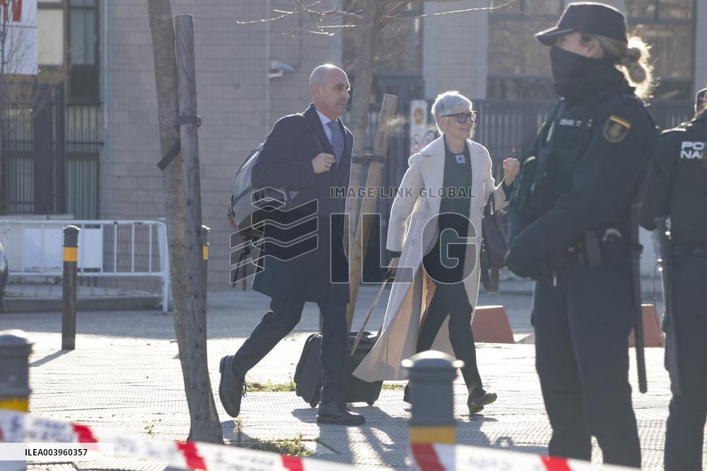 Trial Against Rubiales Continues at The National Court - Spain