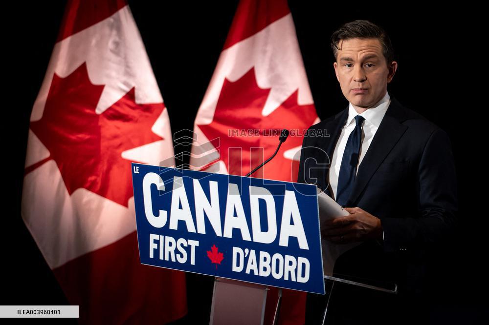 Pierre Poilievre Press Conference - Vancouver