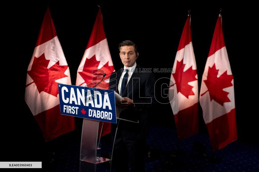 Pierre Poilievre Press Conference - Vancouver