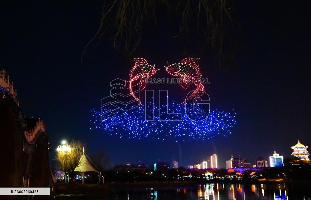 Chinese Lunar New Year Drone Light Show