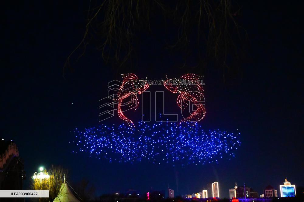 Chinese Lunar New Year Drone Light Show