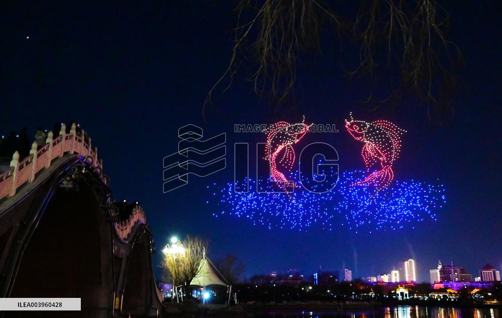 Chinese Lunar New Year Drone Light Show