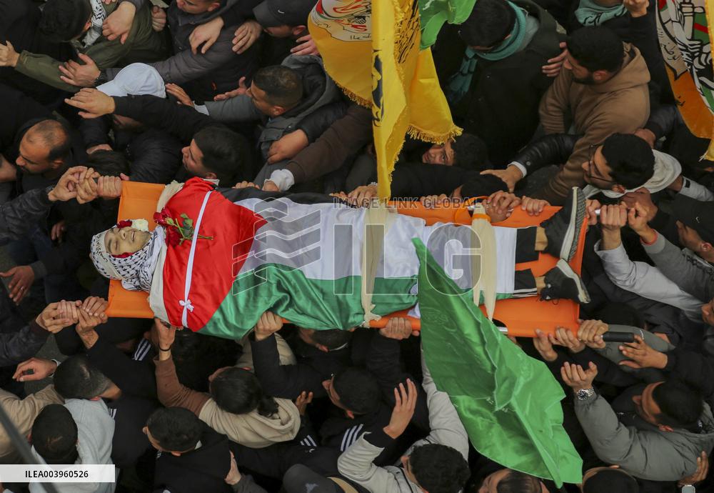 Funeral Procession in Arroub - Palestine
