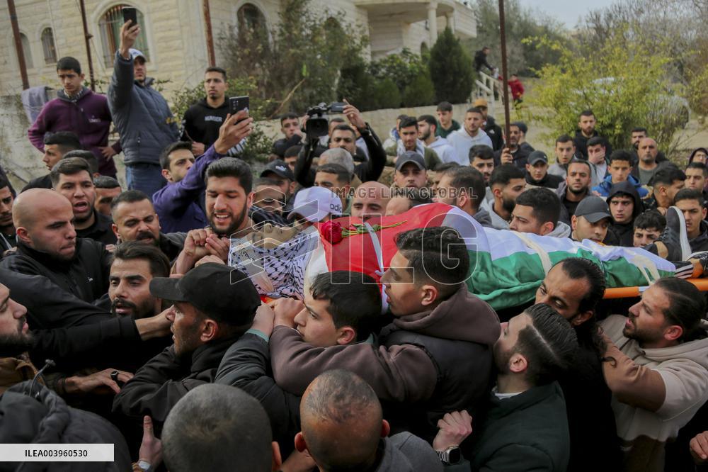Funeral Procession in Arroub - Palestine
