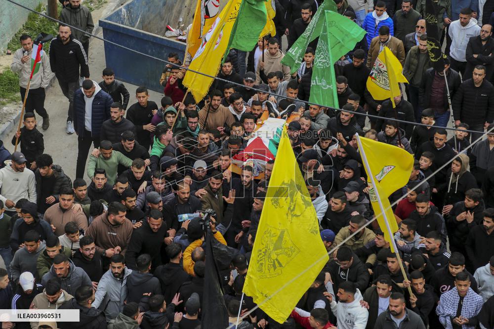 Funeral Procession in Arroub - Palestine