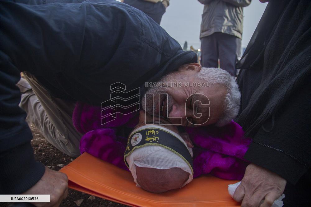 Funerals for Palestinians Killed in Israeli Army Attacks - Jenin