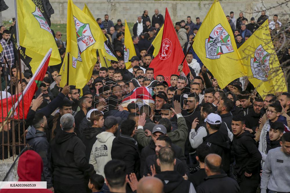 Funeral Procession in Arroub - Palestine